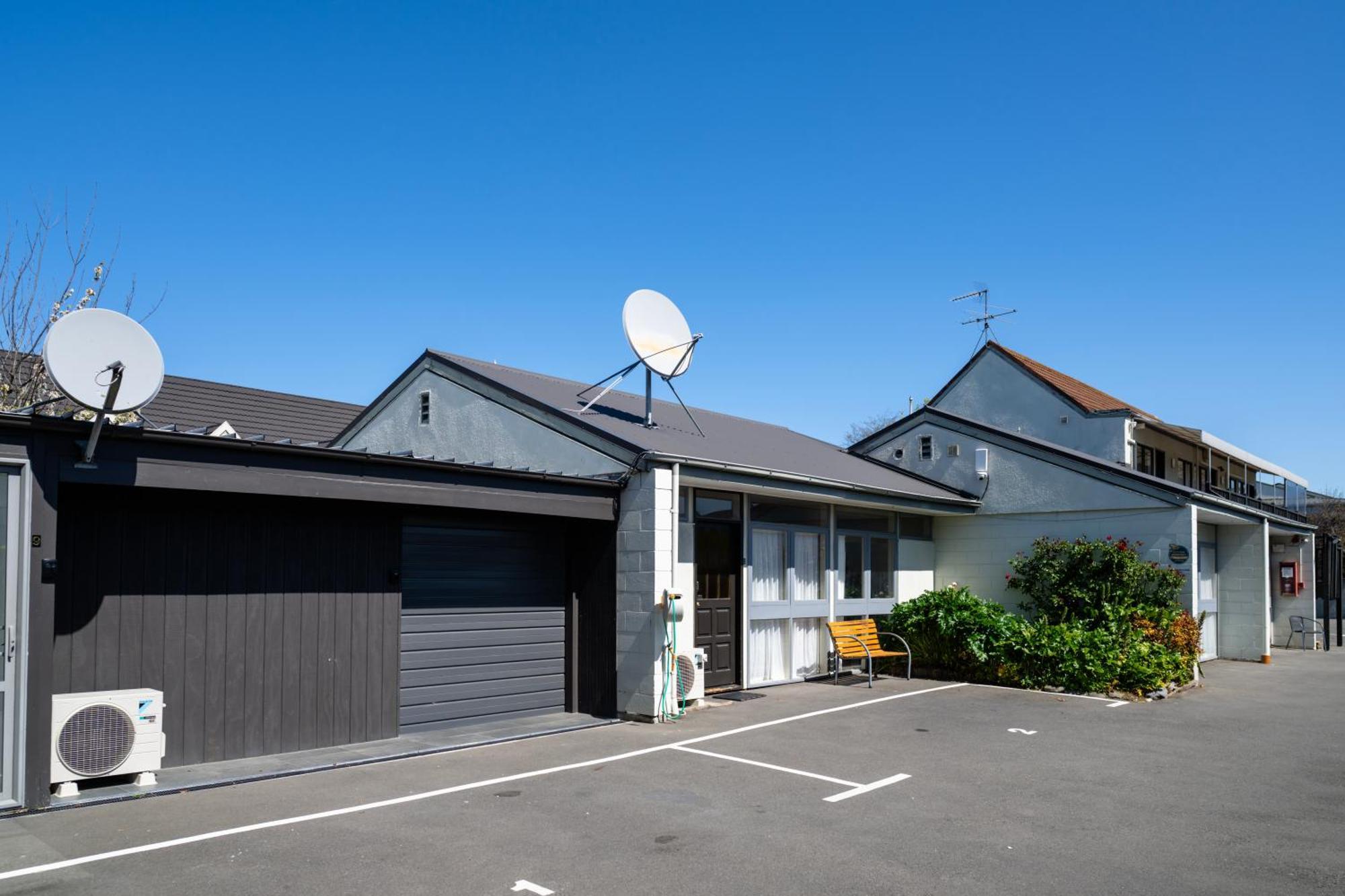 Merivale Court Motel & Apartments Christchurch Exteriér fotografie